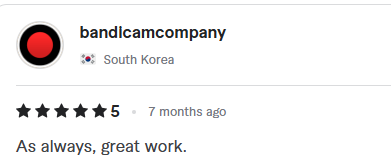 5 Star Client Review