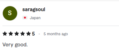 5 Star Client Review